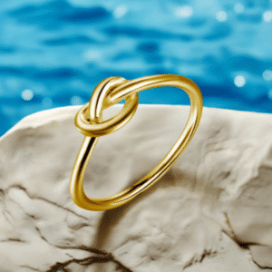 Anello Nodo Semplice in Oro 18 Kt - I Gioeilli Del Mare