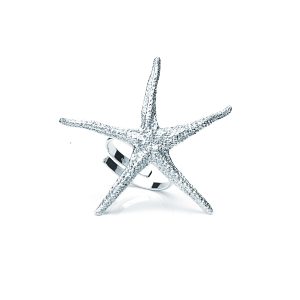 Anello Stella Marina Circe 45 mm in Argento