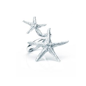 Anello Stelle Marine Circe in Argento