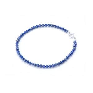 Bracciale Pallini di Lapislazzuli in Argento