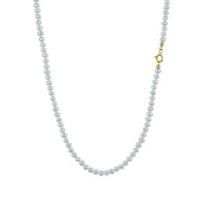Collana Perle Bianche d'Acqua Dolce da 3