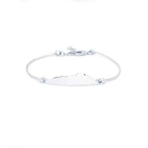 Bracciale Profilo Divino con Filo Rigido in Argento