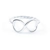 Anello Infinito con Cordino in Argento
