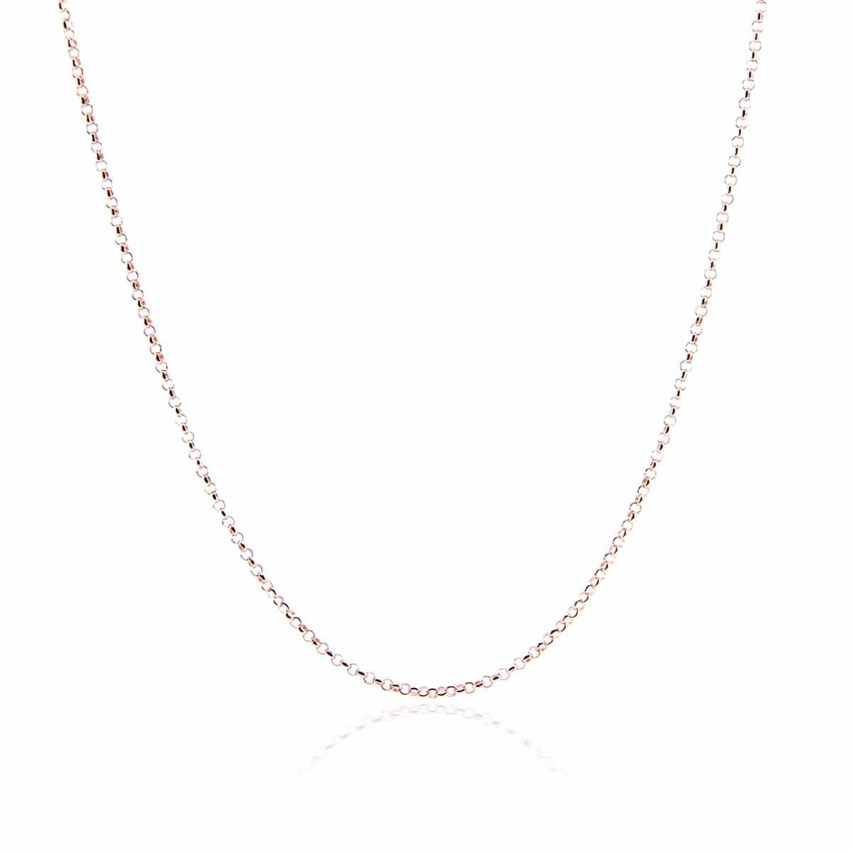 Catena Rolo' in Argento Rosato