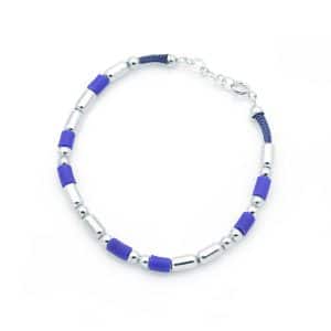 Bracciale in Argento Codice Morse Amicizia