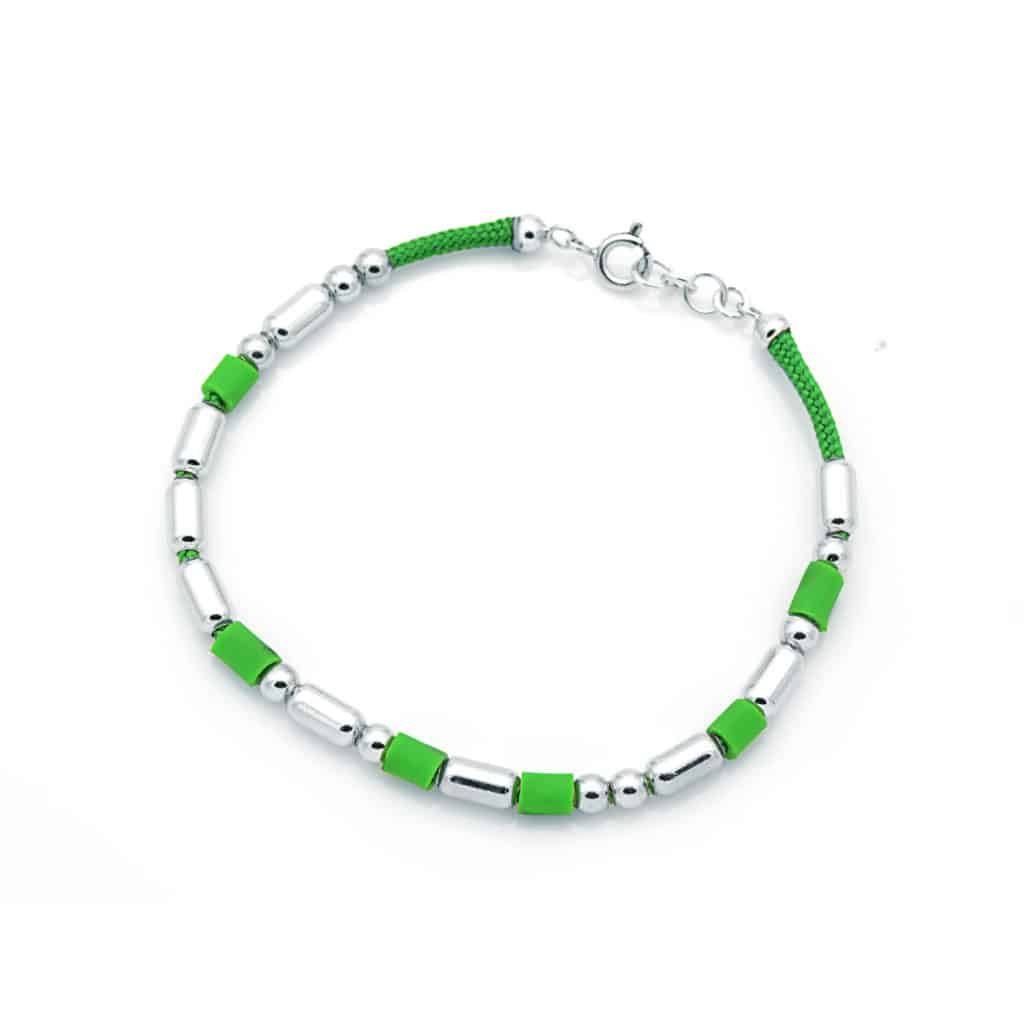 Bracciale in Argento Codice Morse | Fortuna -Grande