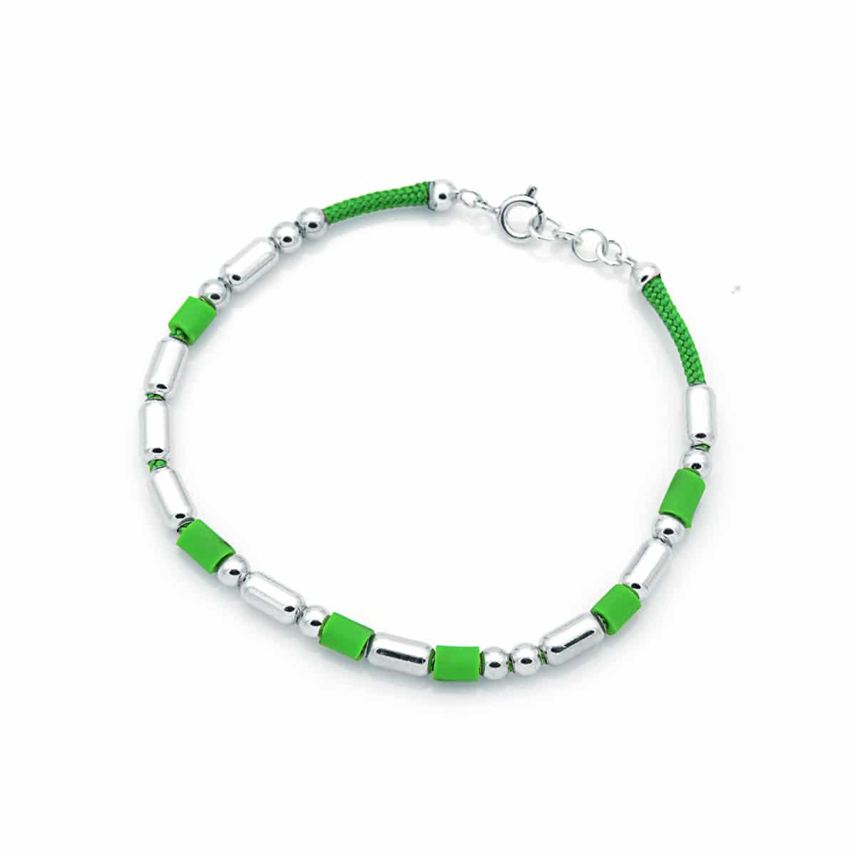 Bracciale in Argento Codice Morse | Fortuna -Grande