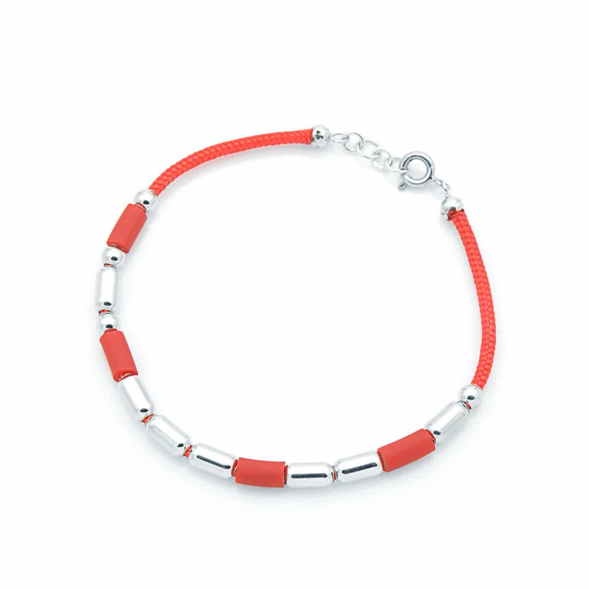 Bracciale in Argento Codice Morse Amore Grande