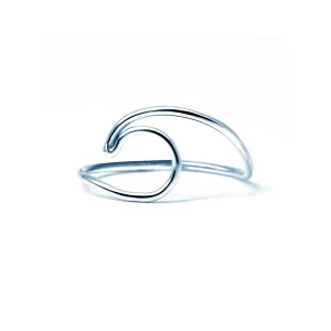 Anello Onda in Argento I Gioielli Del Mare