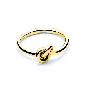 Anello Nodo Semplice in Oro