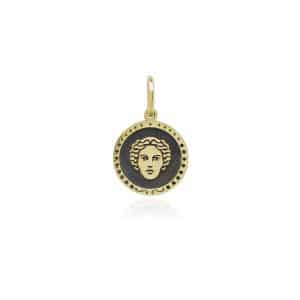 Ciondolo-maga-Circe-in-Oro-giallo-20mm-1-i-gioielli-del-mare-circeo