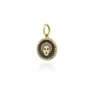 Ciondolo-maga-Circe-in-Oro-giallo-20mm-2-i-gioielli-del-mare-circeo