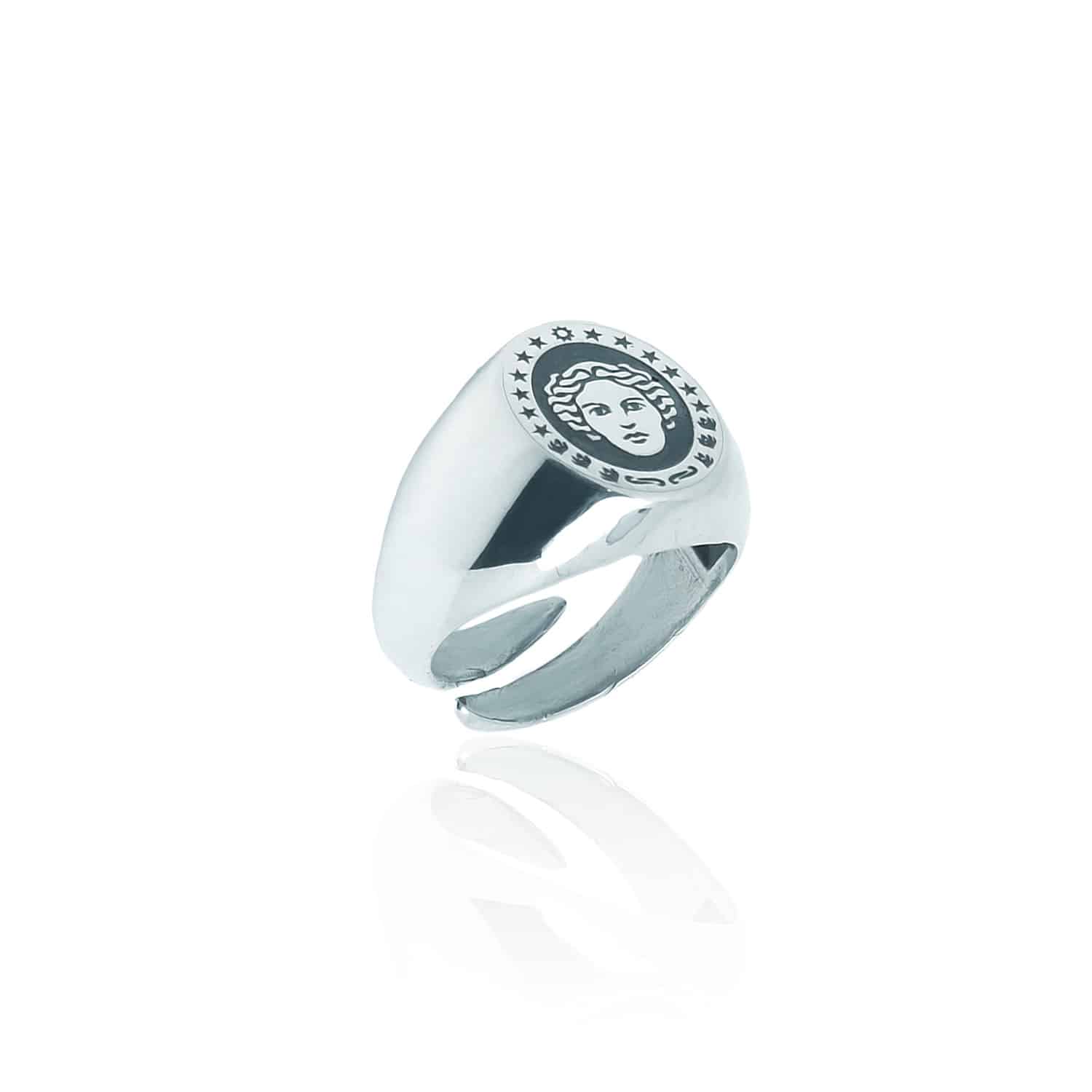 Anello Sigillo Ovale Maga Circe