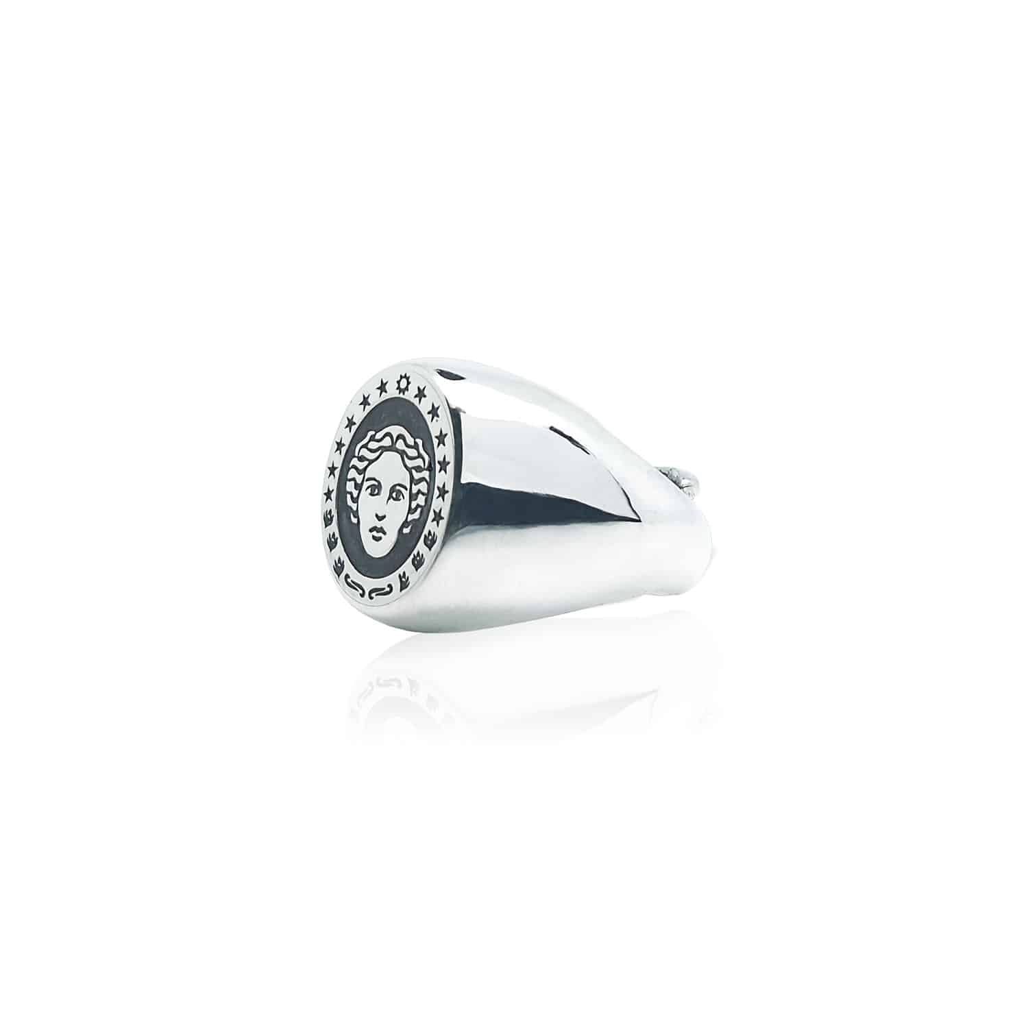 Anello Sigillo Ovale Maga Circe