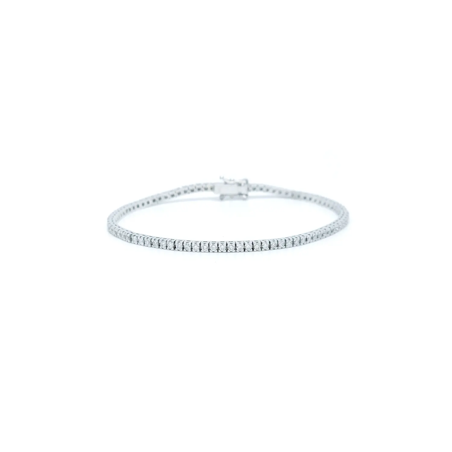 Bracciale Tennis Diamanti Bianchi