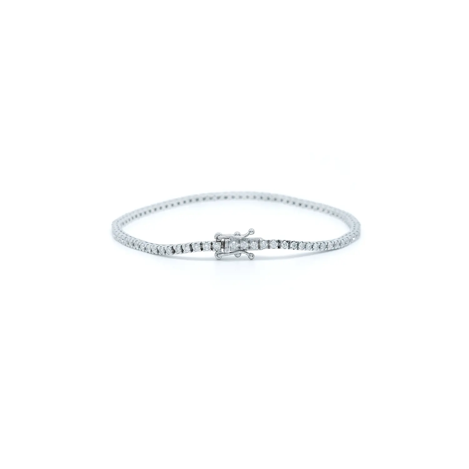 Bracciale Tennis Diamanti Bianchi
