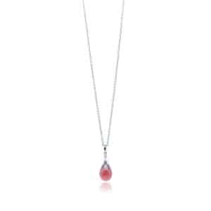 Collana Goccia Granato