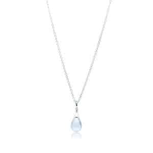 Collana Goccia Prasiolite
