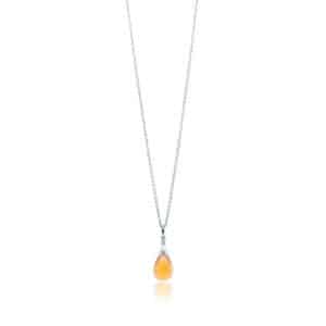 Collana Goccia Topazio
