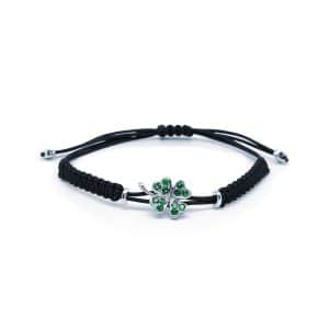 Bracciale Quadrifoglio Pave'