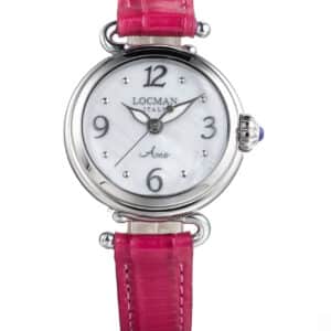 Orologio Locman Amo con cassa in titanio, quadrante in madreperla e cinturino intercambiabile. Collezione Locman.