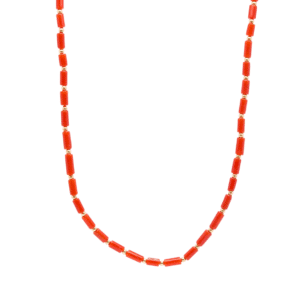 Collana Deep in Corallo Rosso del mediterraneo | I Gioielli Del Mare